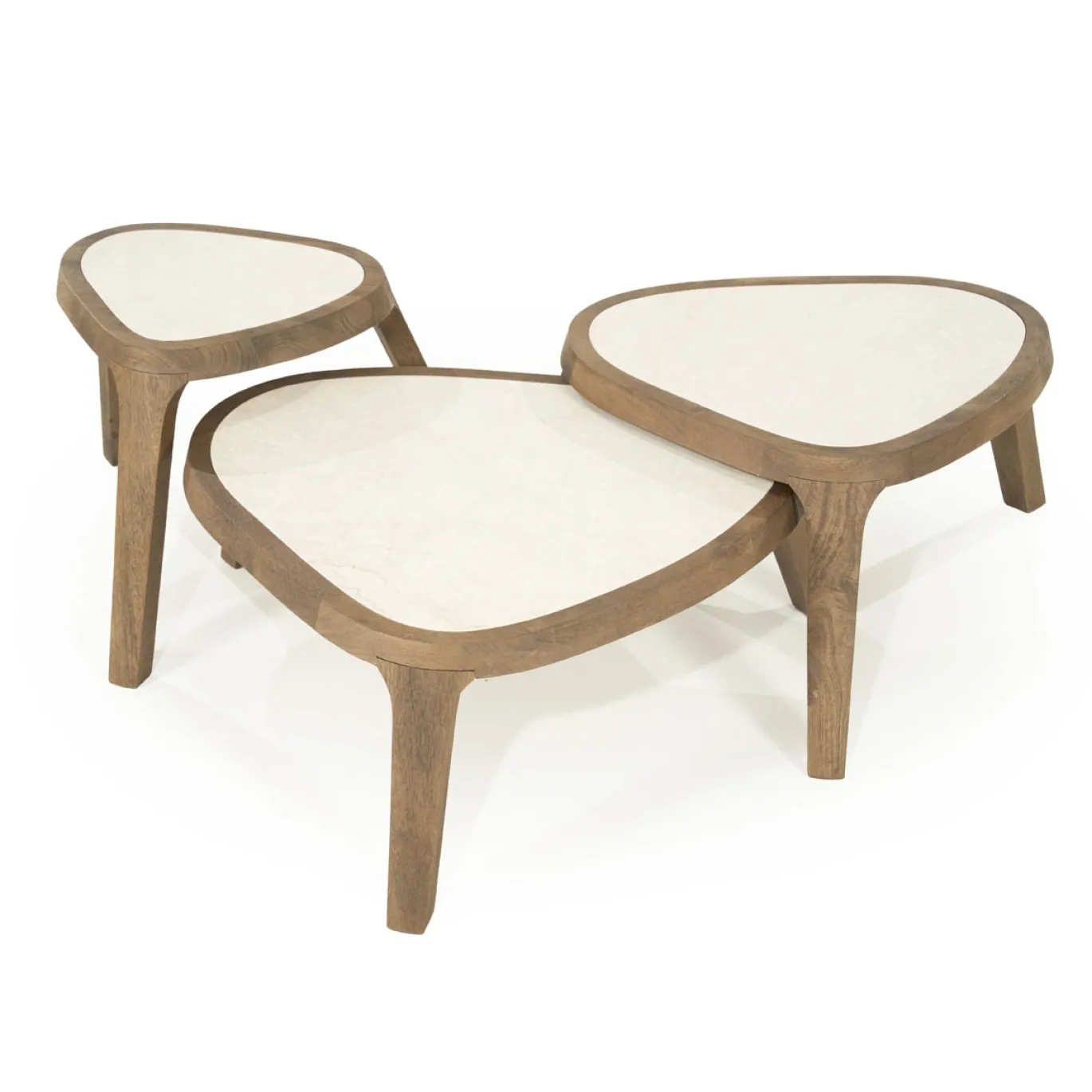 Eleonora Salontafel Fred Marmer/Bruin Large