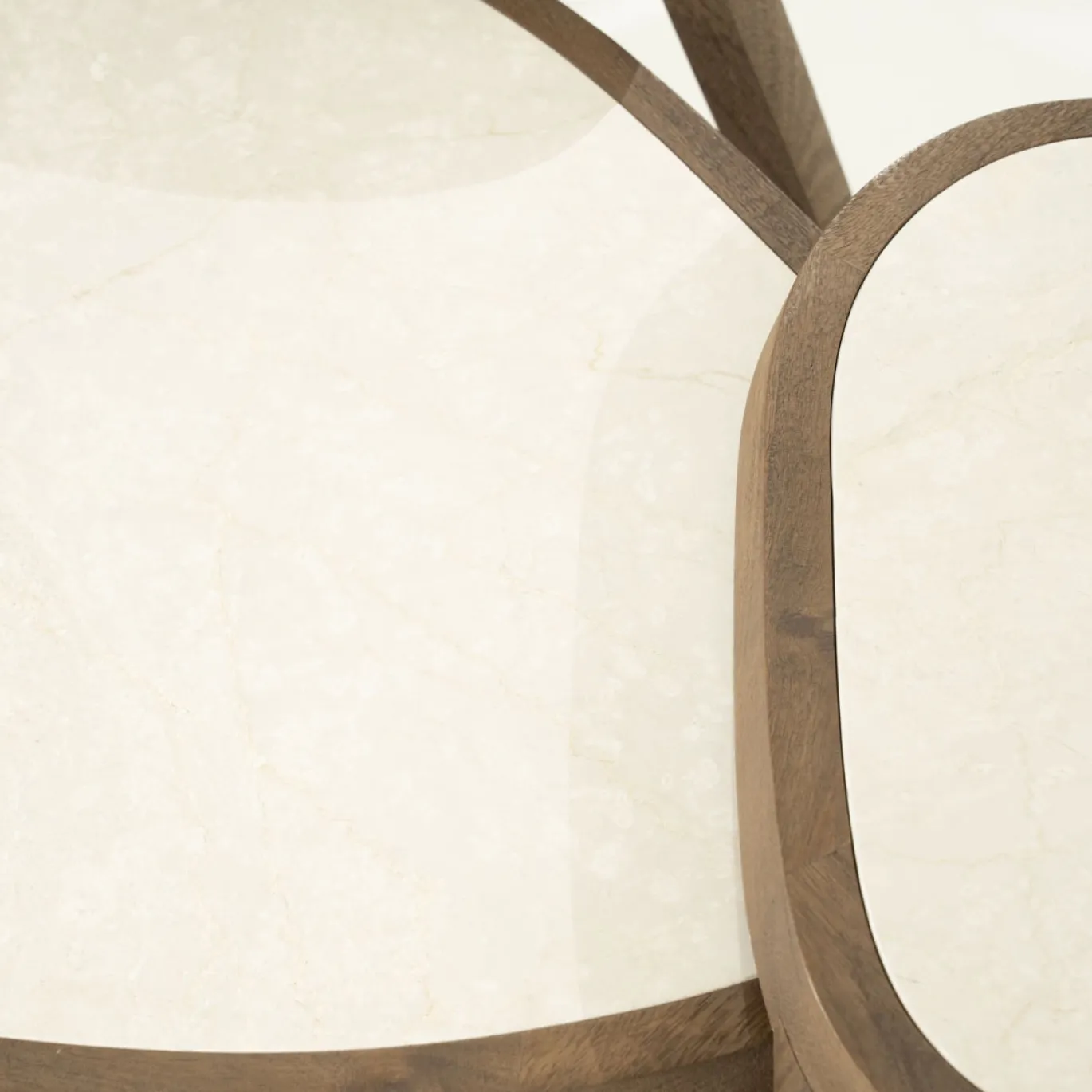 Eleonora Salontafel Fred Marmer/Bruin Large