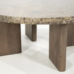 Eleonora Salontafel Lando Marmer Bruin Large