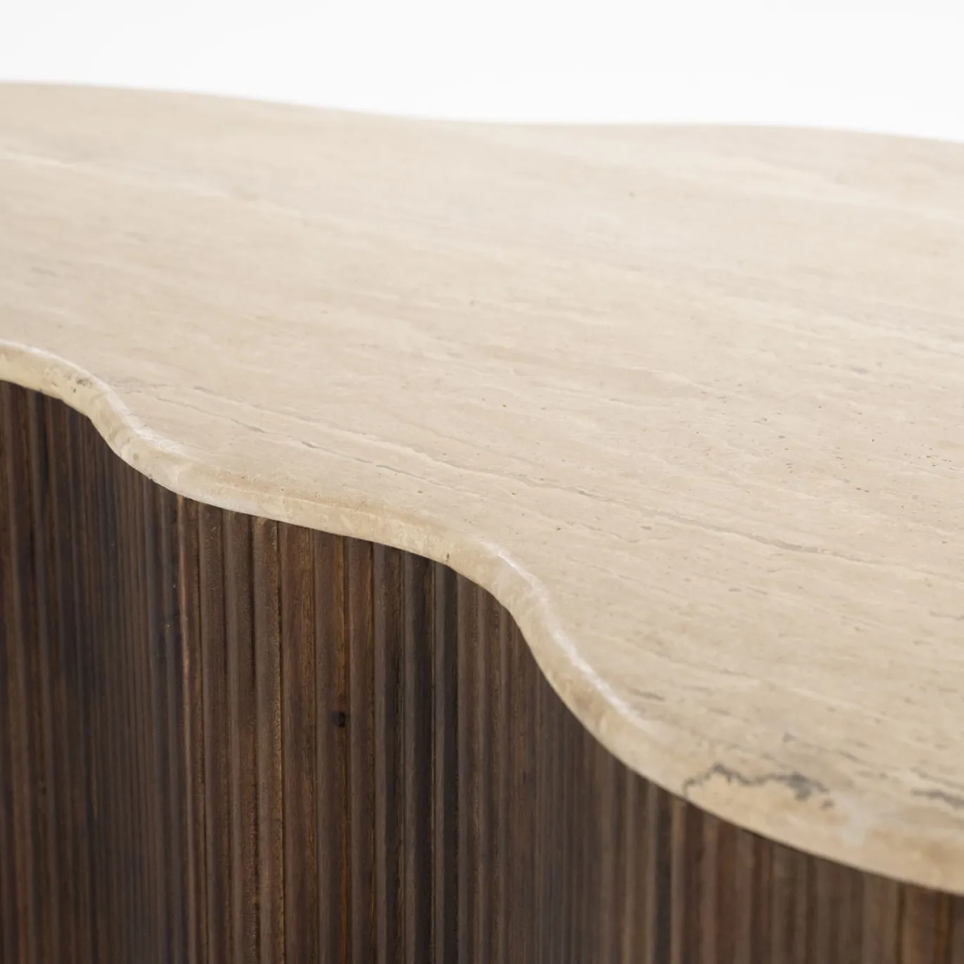 Eleonora Salontafel Mari 129x84x36cm Bruin