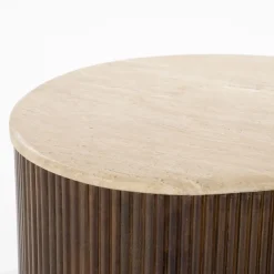 Eleonora Salontafel Mari 129x84x36cm Bruin