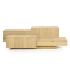 Eleonora Salontafel Quinten Rechthoekig Naturel