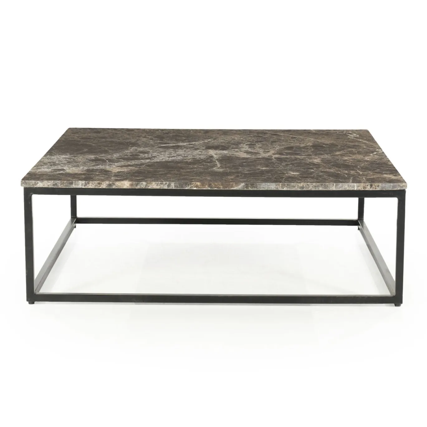 Eleonora Salontafel Rico Vierkant Marmer Bruin