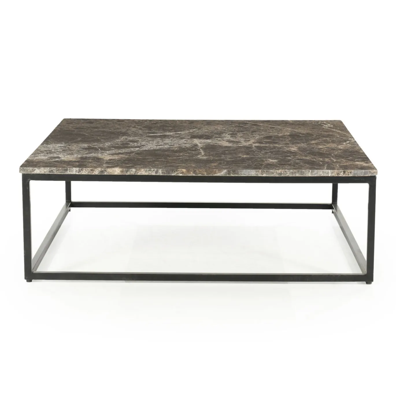 Eleonora Salontafel Rico Vierkant Marmer Bruin