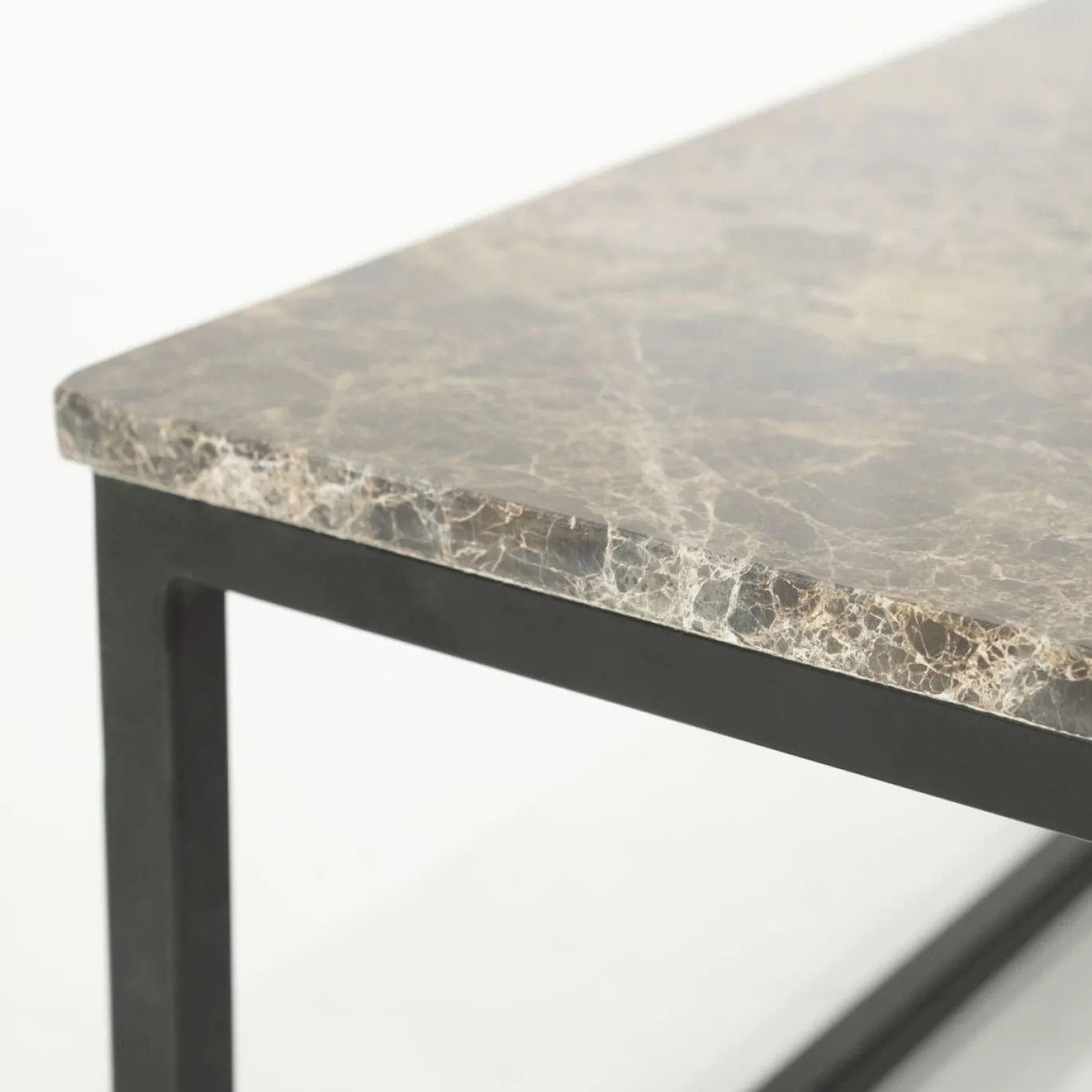 Eleonora Salontafel Rico Vierkant Marmer Bruin