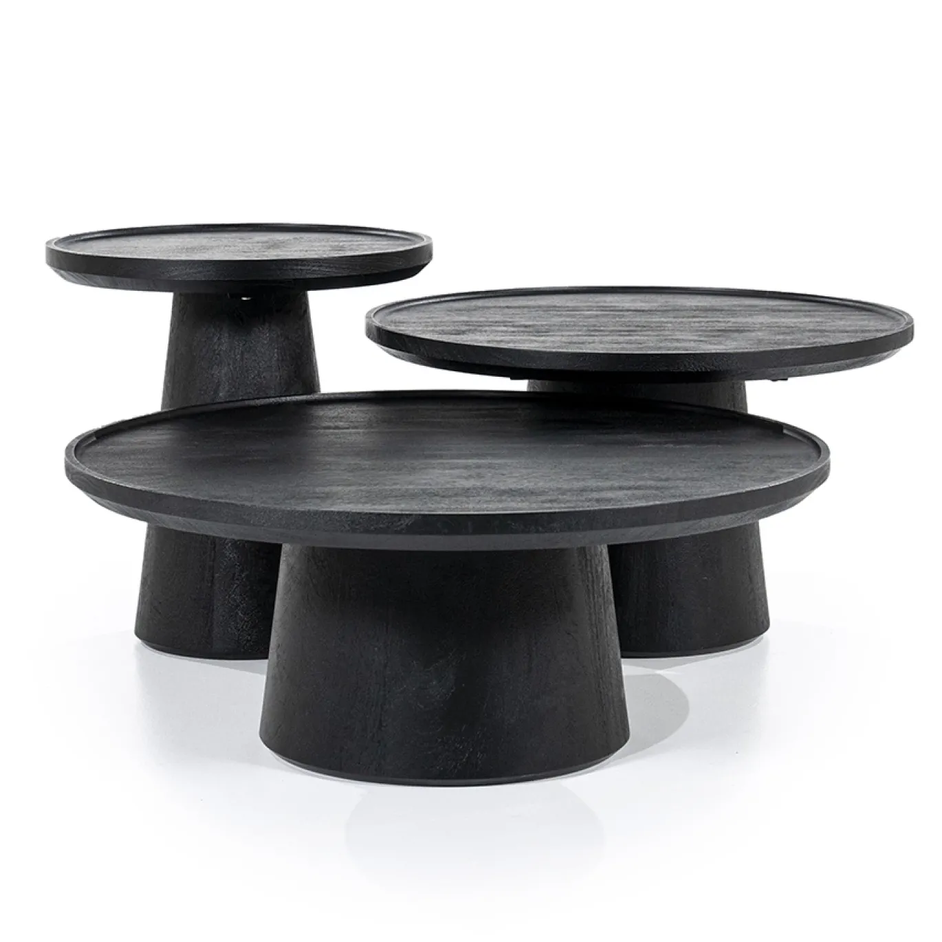 Eleonora Salontafel Ron Zwart 66x39cm