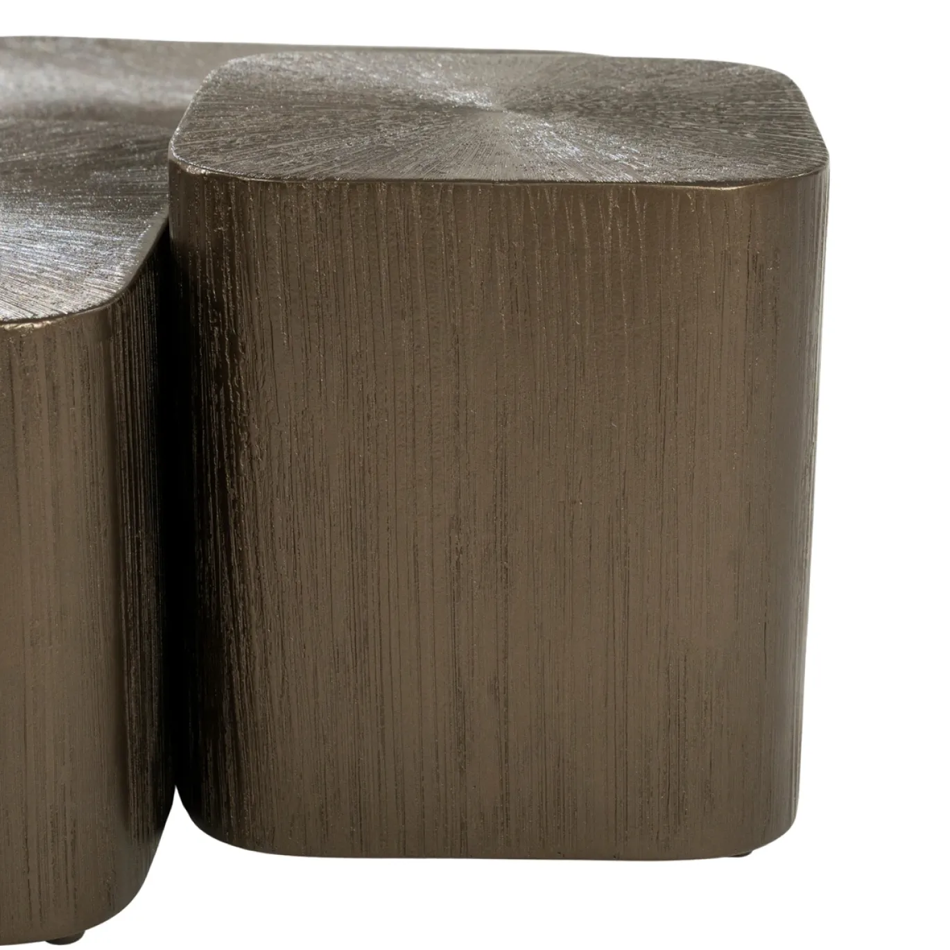 Eleonora Salontafel Silva Set van 3 Donkerbruin