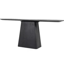 Eleonora Sidetable Aron 180x40 Zwart