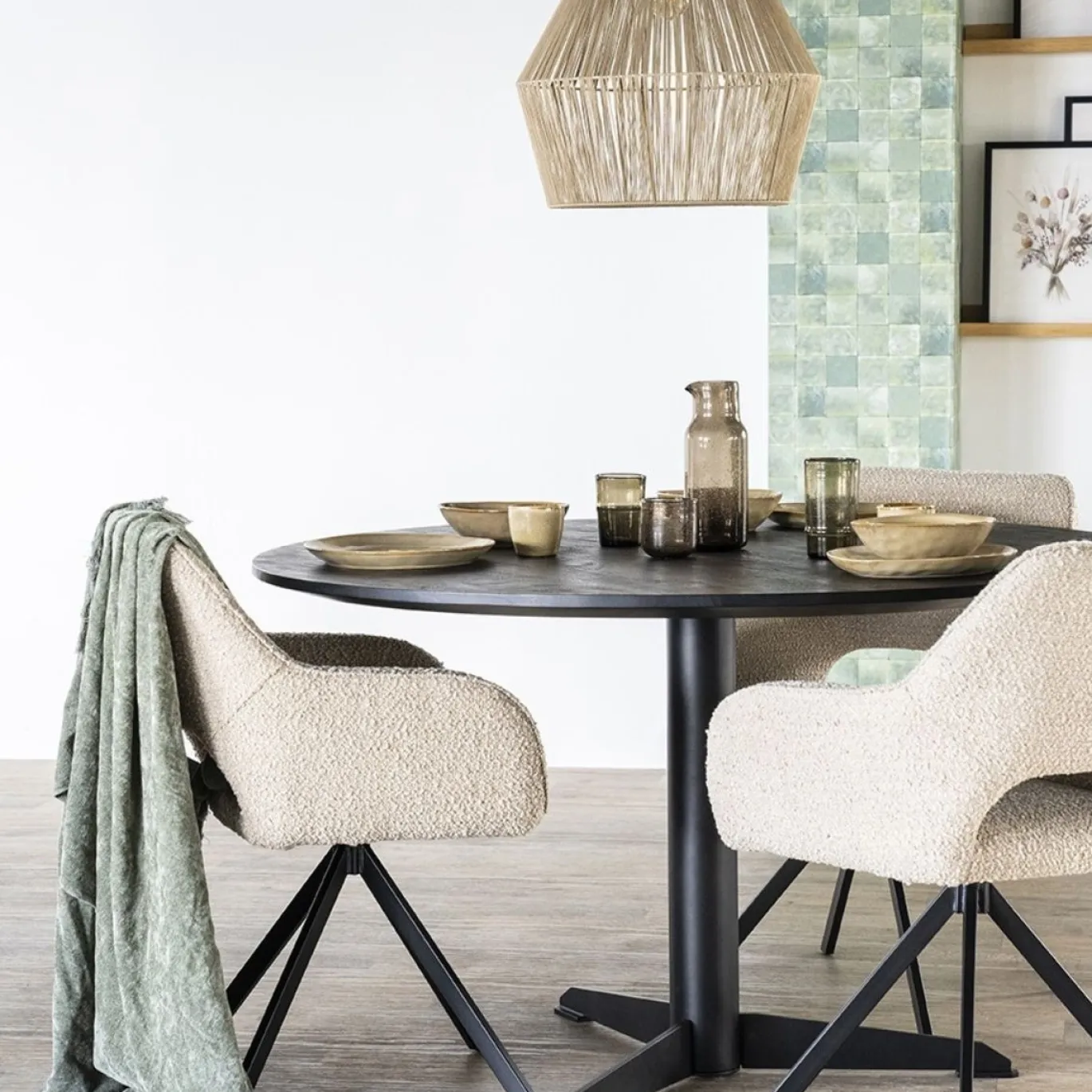 Eleonora Stoel Fabio Beige Spark