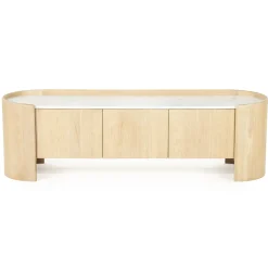 Eleonora Tv-meubel Don Marmer/Naturel 160cm
