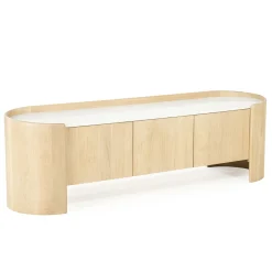 Eleonora Tv-meubel Don Marmer/Naturel 160cm