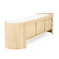 Eleonora Tv-meubel Don Marmer/Naturel 160cm