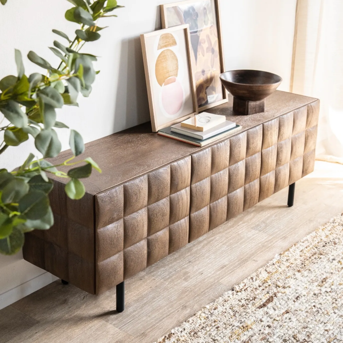 Eleonora Tv-meubel Felix Bruin 160cm
