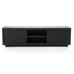Eleonora Tv-meubel Helsinki Zwart 160 cm 2-deurs