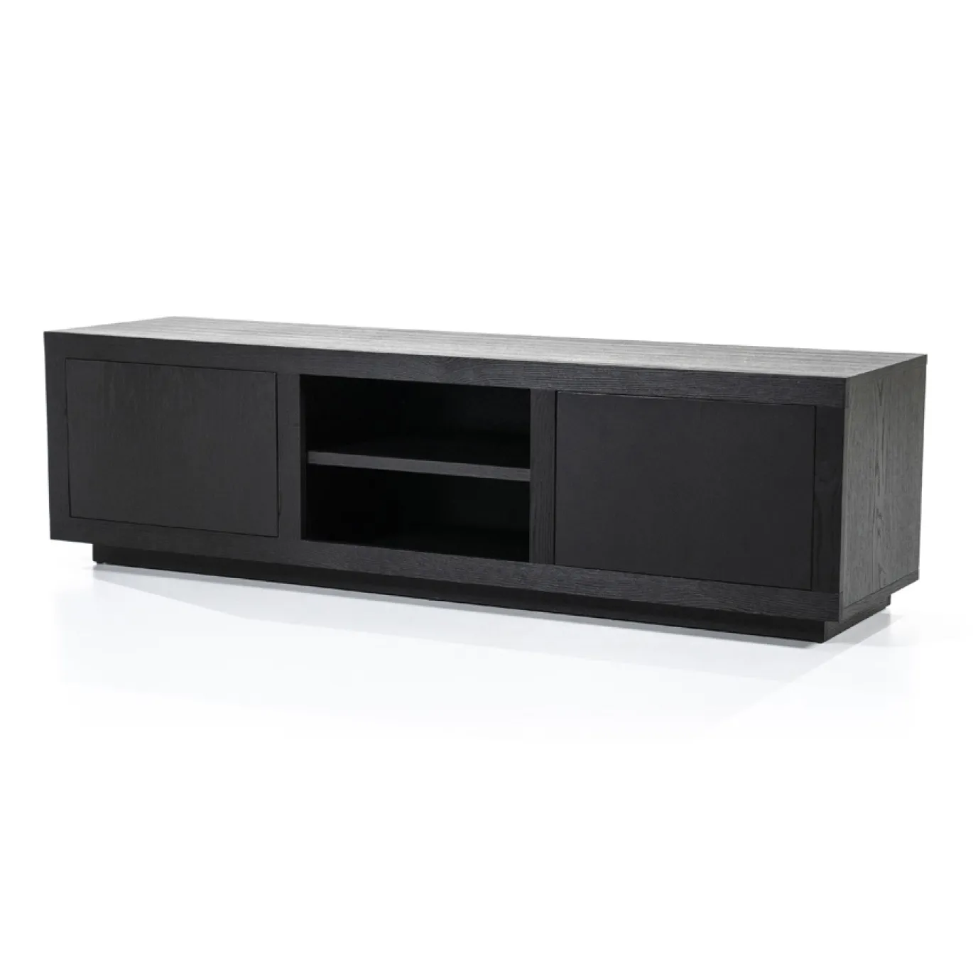 Eleonora Tv-meubel Helsinki Zwart 160 cm 2-deurs