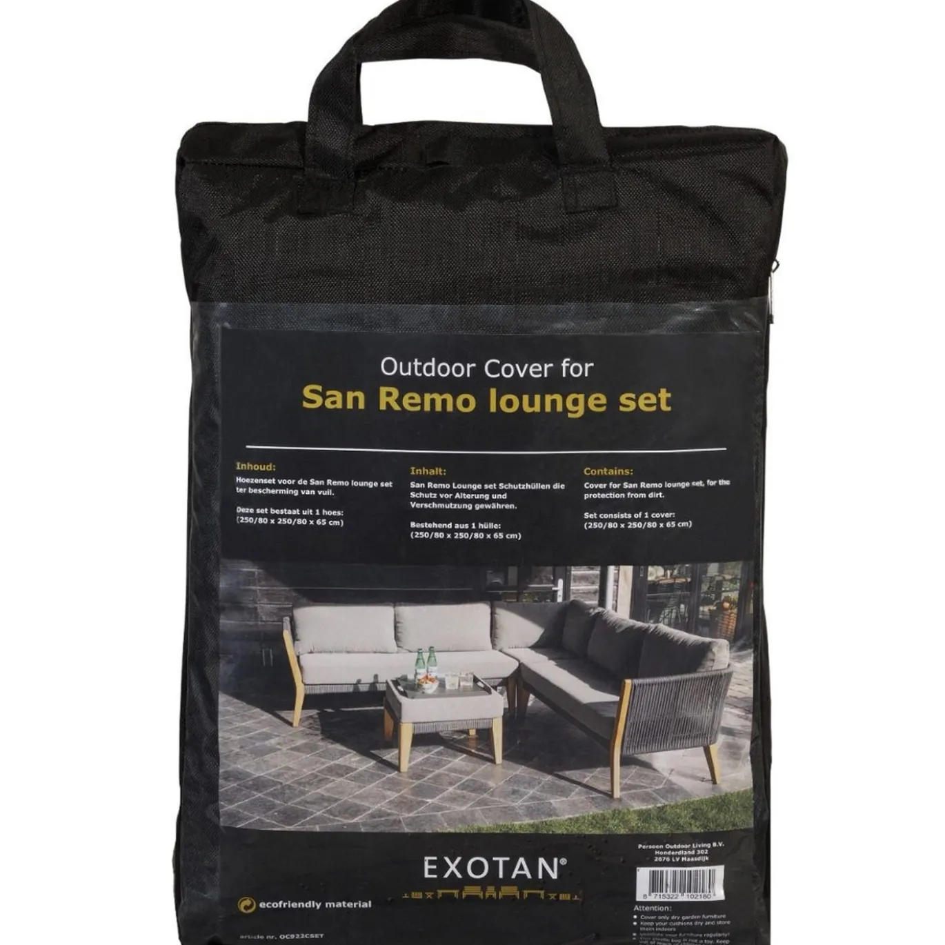 Exotan Beschermhoes Loungeset Tuin Voor 2 Elementen