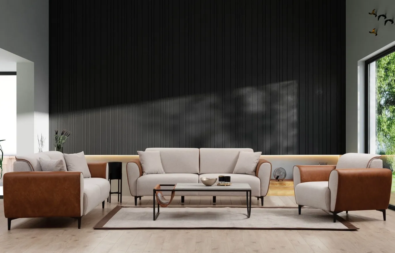 Fauteuil Aren Beige Cinnamon