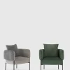 Fauteuil Aruni Lichtgrijs - Giga Meubel