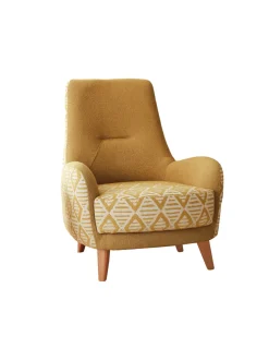 Fauteuil Aztek Teddy Geel