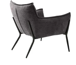 Fauteuil Calgary Stof Donkergrijs - Giga Living