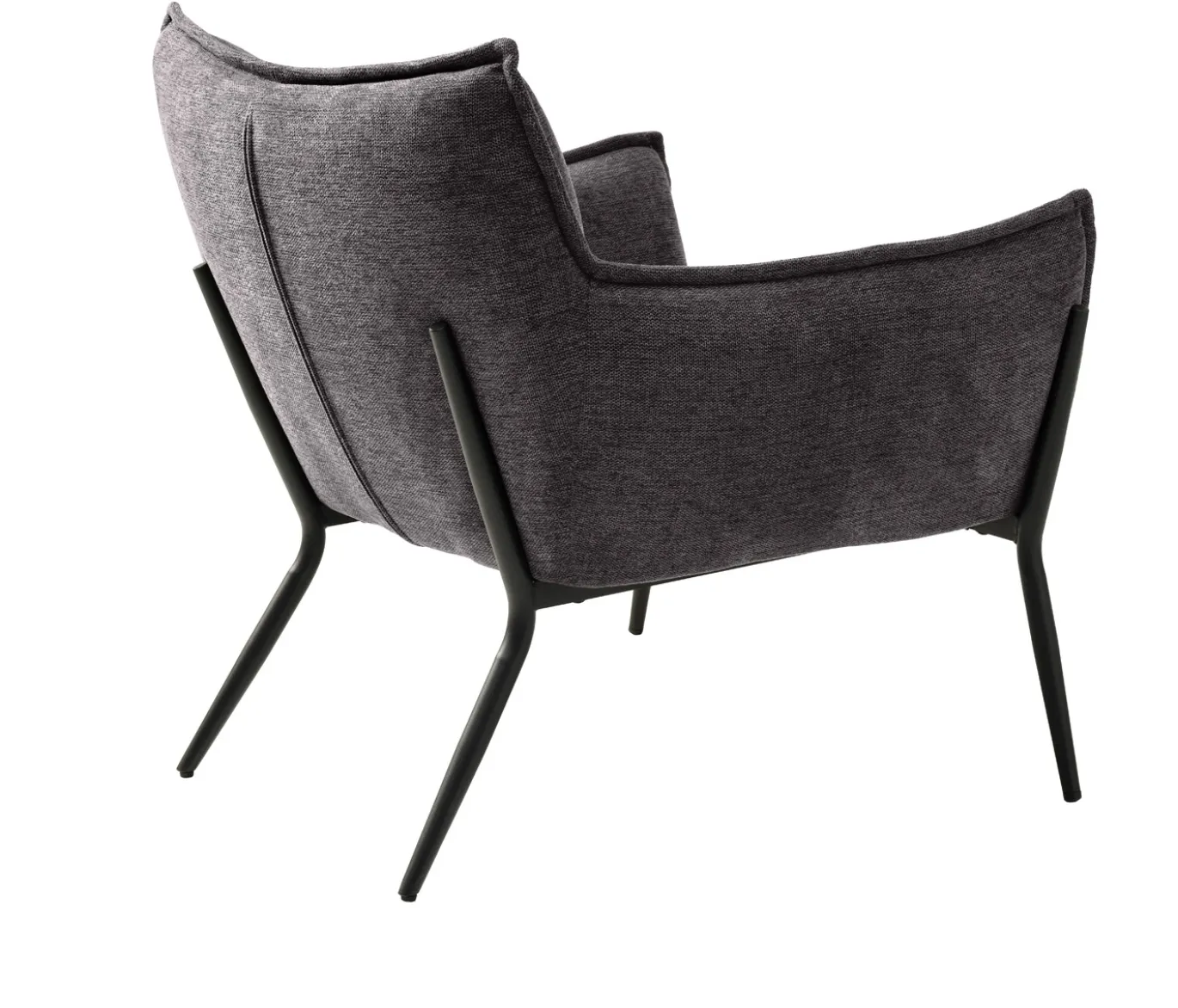 Fauteuil Calgary Stof Donkergrijs - Giga Living
