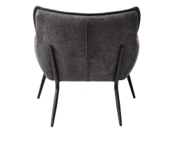 Fauteuil Calgary Stof Donkergrijs - Giga Living