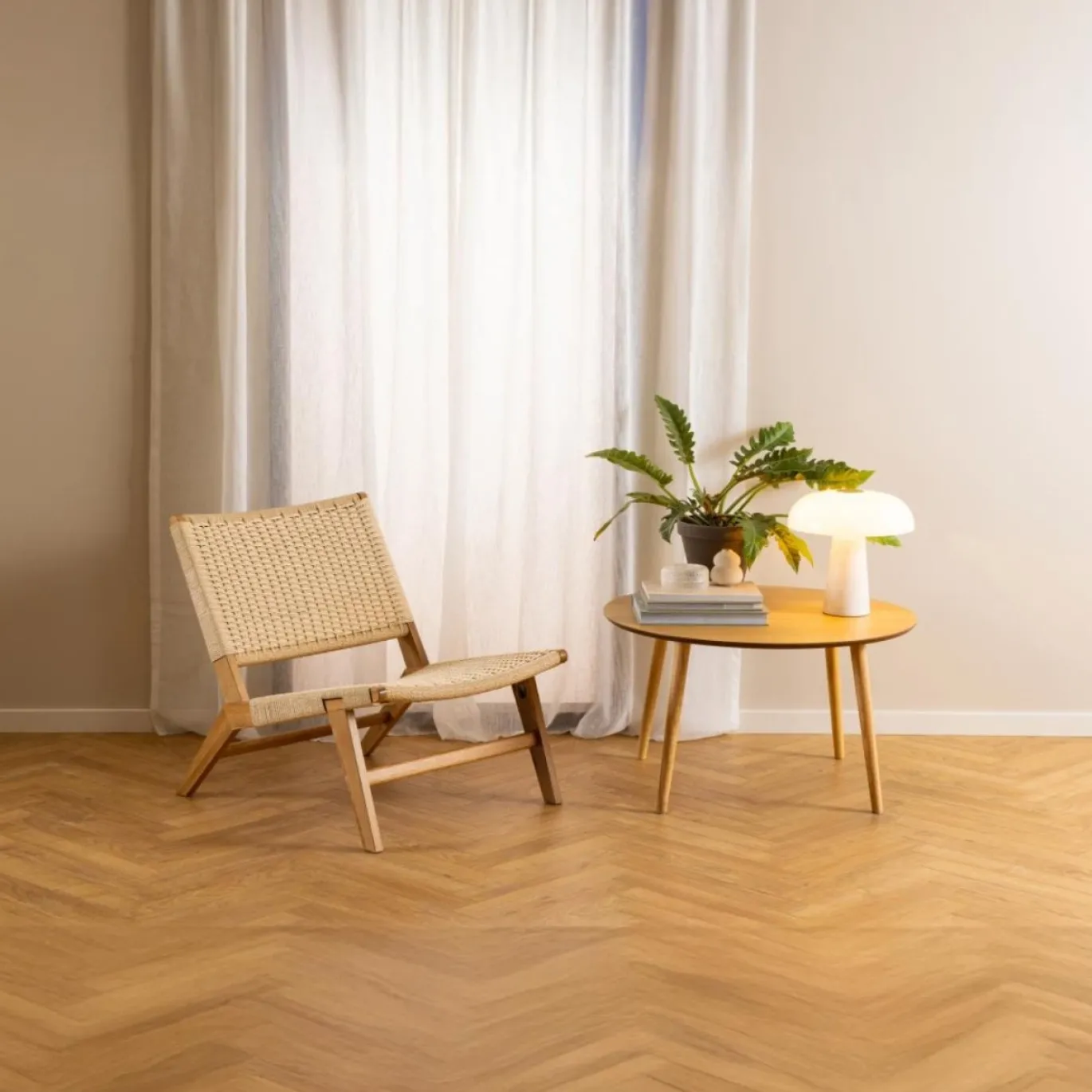 Fauteuil Carter Wit - Giga Living