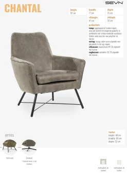Fauteuil Chantal Bull Forest