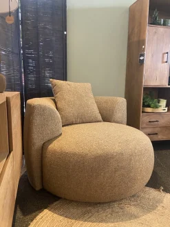 Fauteuil Chubby Swing Mosterd