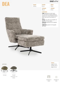 Fauteuil Dea Fusion Army