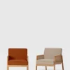 Fauteuil Debra Beige Arm Hout/rotan - Giga Meubel