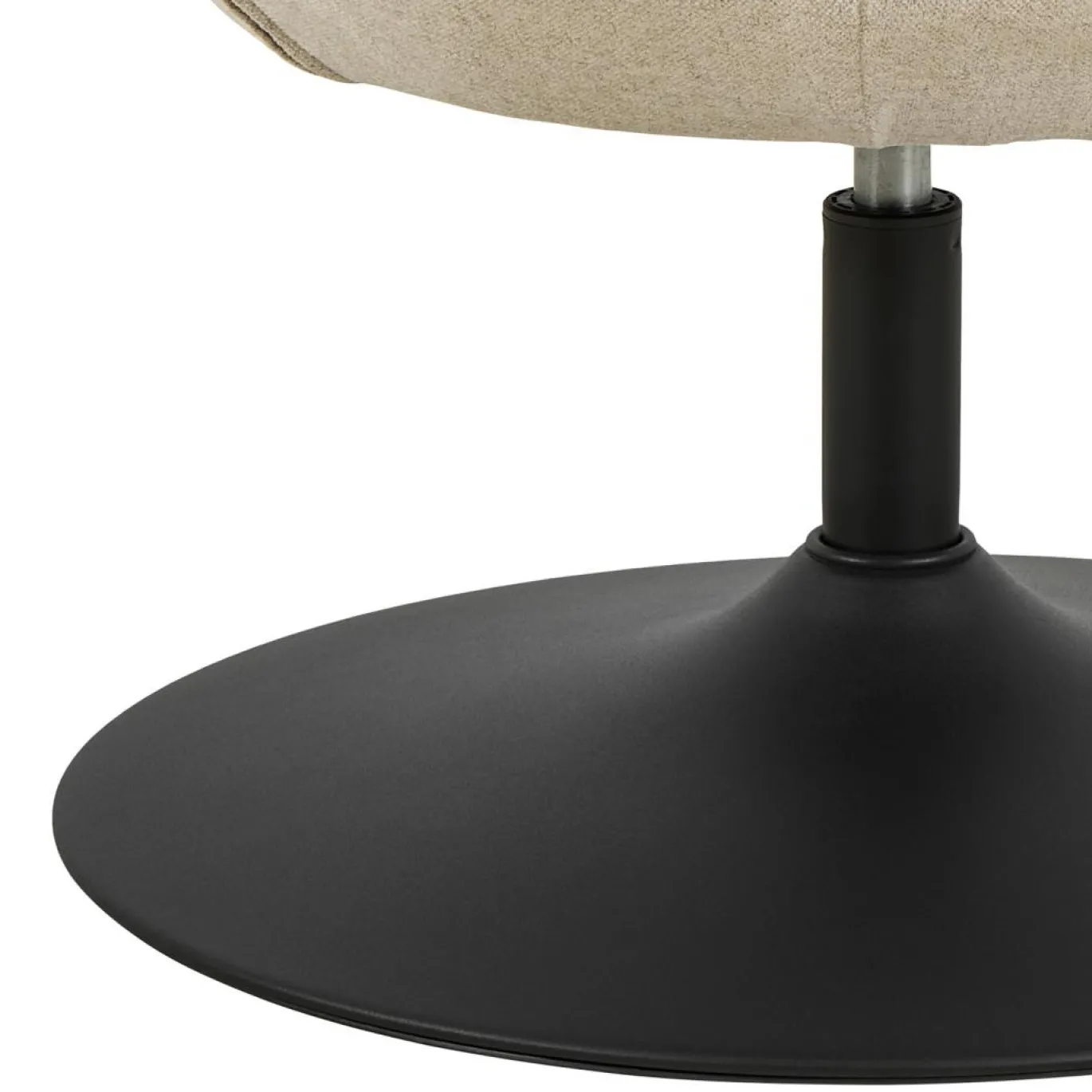 Fauteuil Eva Draaibaar Beige - Giga Living