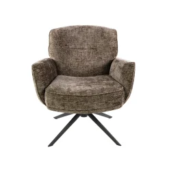 Fauteuil Forza Draaibaar Hoven Champagne - Giga Meubel