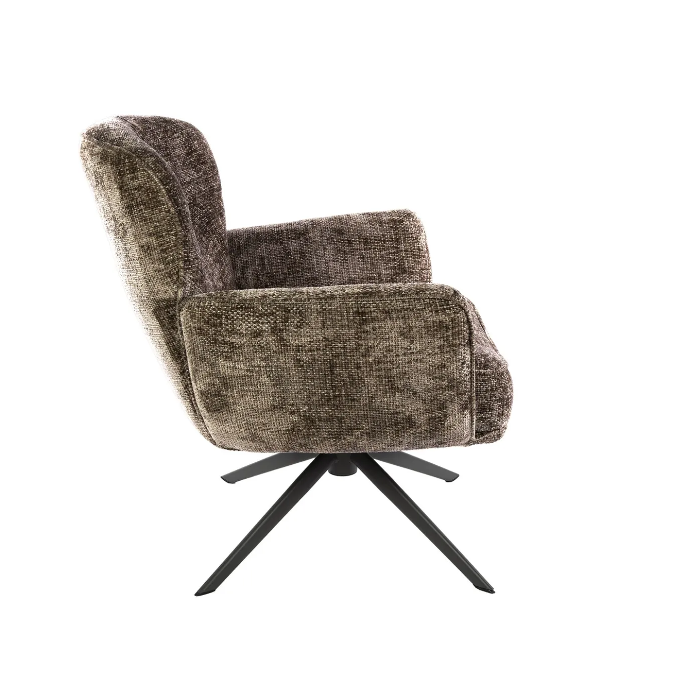 Fauteuil Forza Draaibaar Hoven Champagne - Giga Meubel