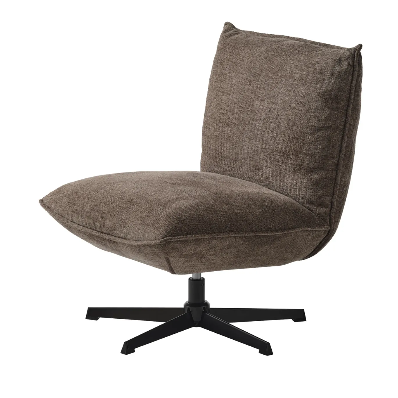 Fauteuil Fraser Lounge Choco Chenille - Giga Living