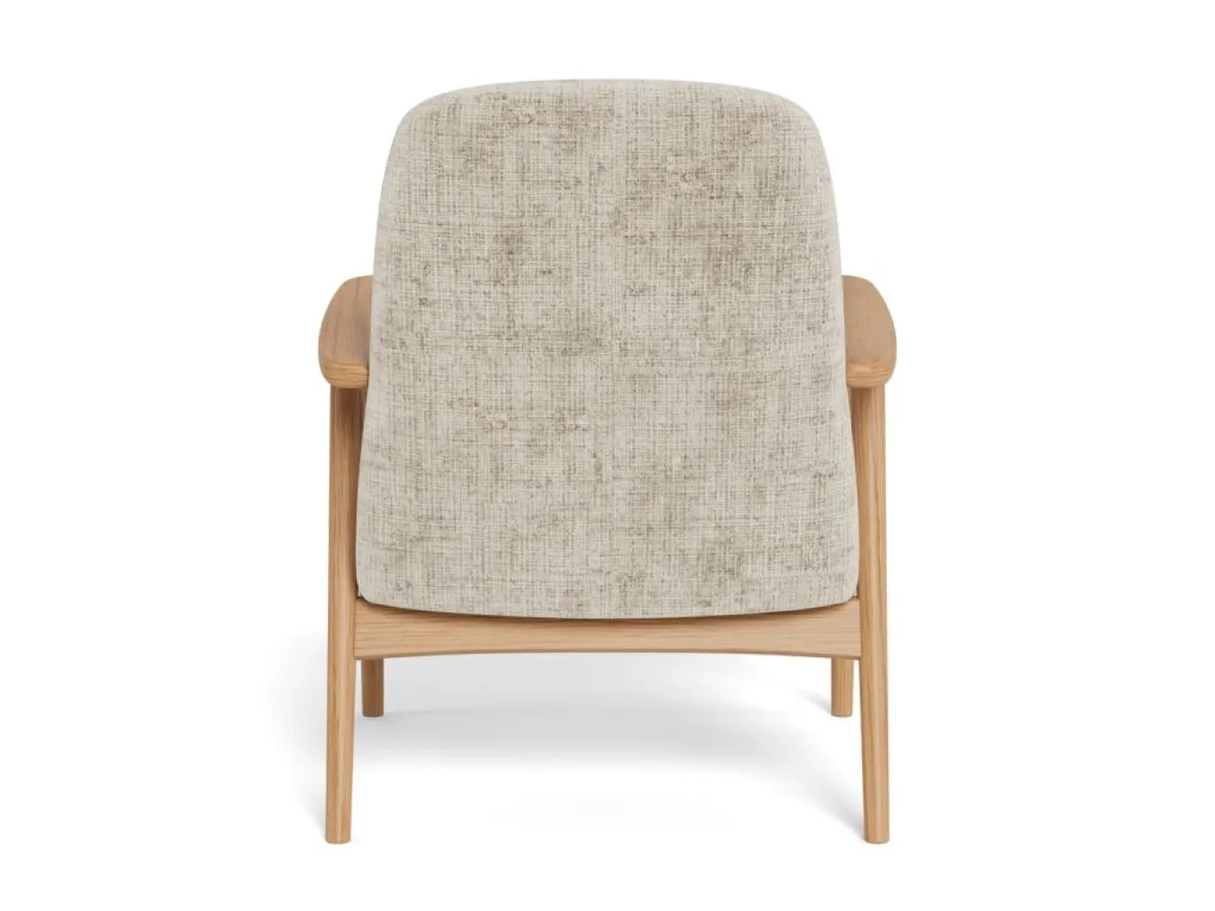 Fauteuil Fraser Met Armleuning Juto Beige 84cm - Giga Living