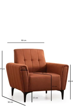 Fauteuil Hamlet Tile Rood