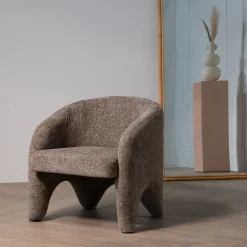 Fauteuil Jackie Taupe - Giga Meubel