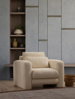 Fauteuil Lily Beige