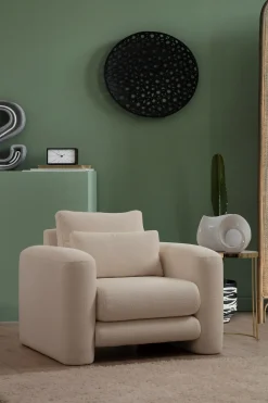 Fauteuil Lily Crème
