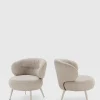 Fauteuil Liva Beige - Giga Meubel