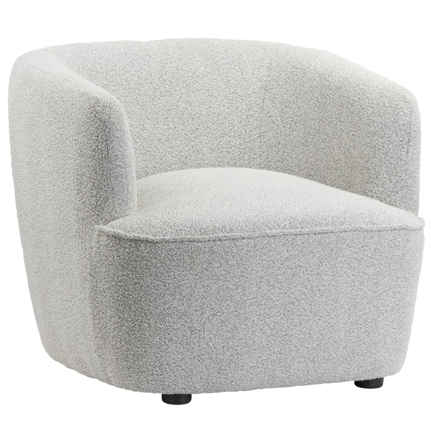 Fauteuil Lola Boucle Naturel - Giga Meubel
