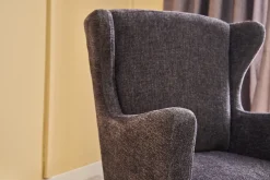 Fauteuil Lola Donkergrijs