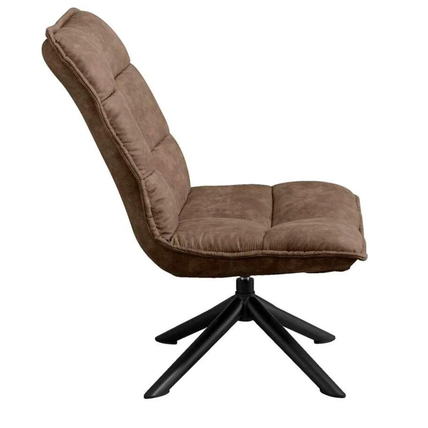 Fauteuil Lucas Microleder Taupe - Giga Meubel
