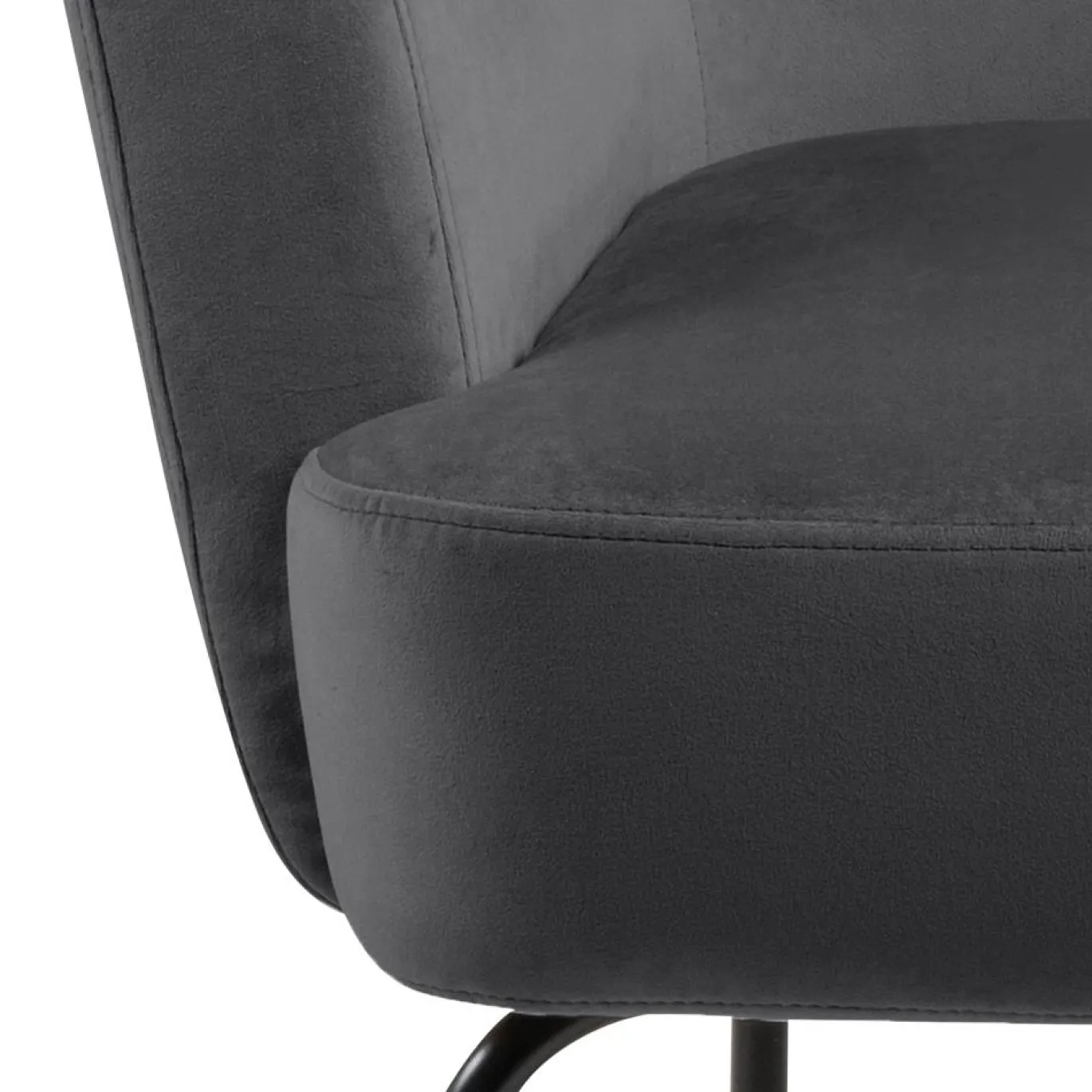 Fauteuil Naven Donkergrijs - Giga Living