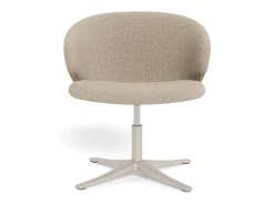 Fauteuil Puck Met Armleuning Basel Beige Grijs - Giga Living