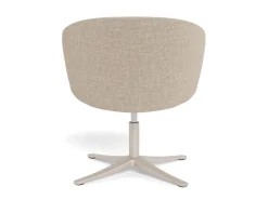 Fauteuil Puck Met Armleuning Basel Beige Grijs - Giga Living