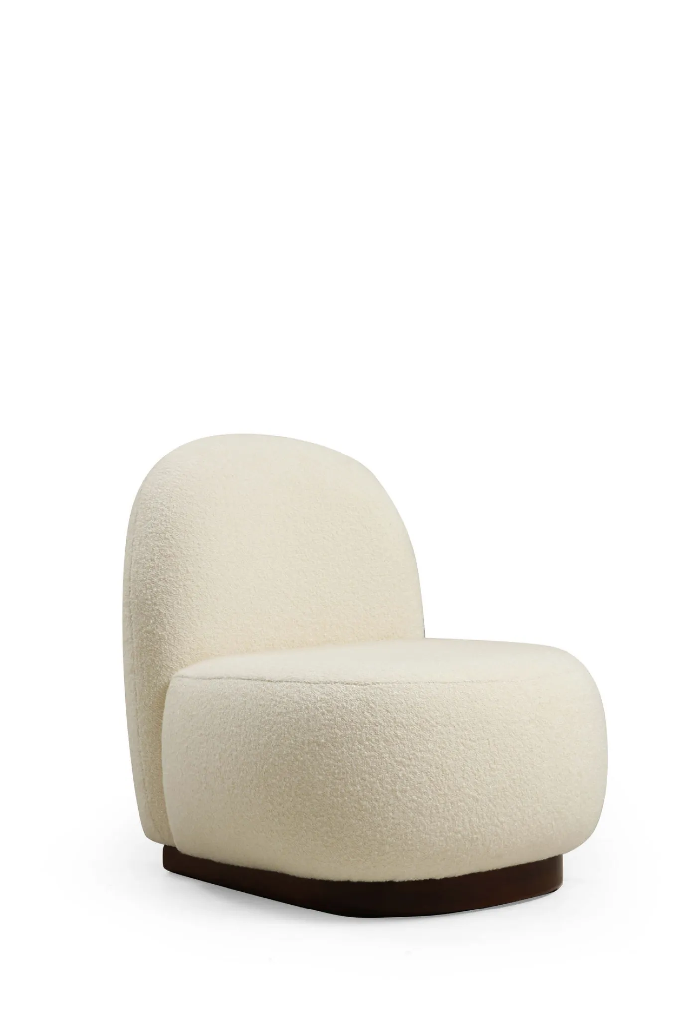 Fauteuil Tina Bouclé Wit