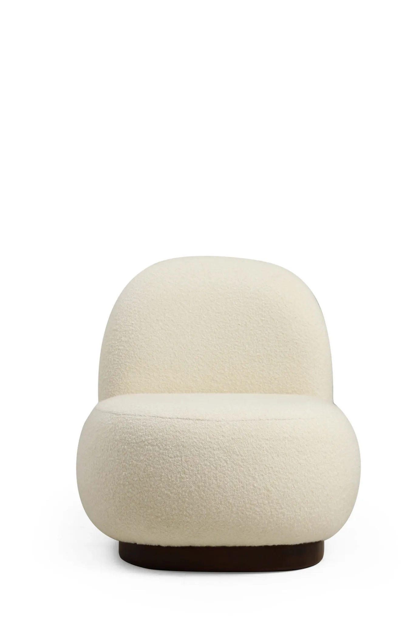 Fauteuil Tina Bouclé Wit
