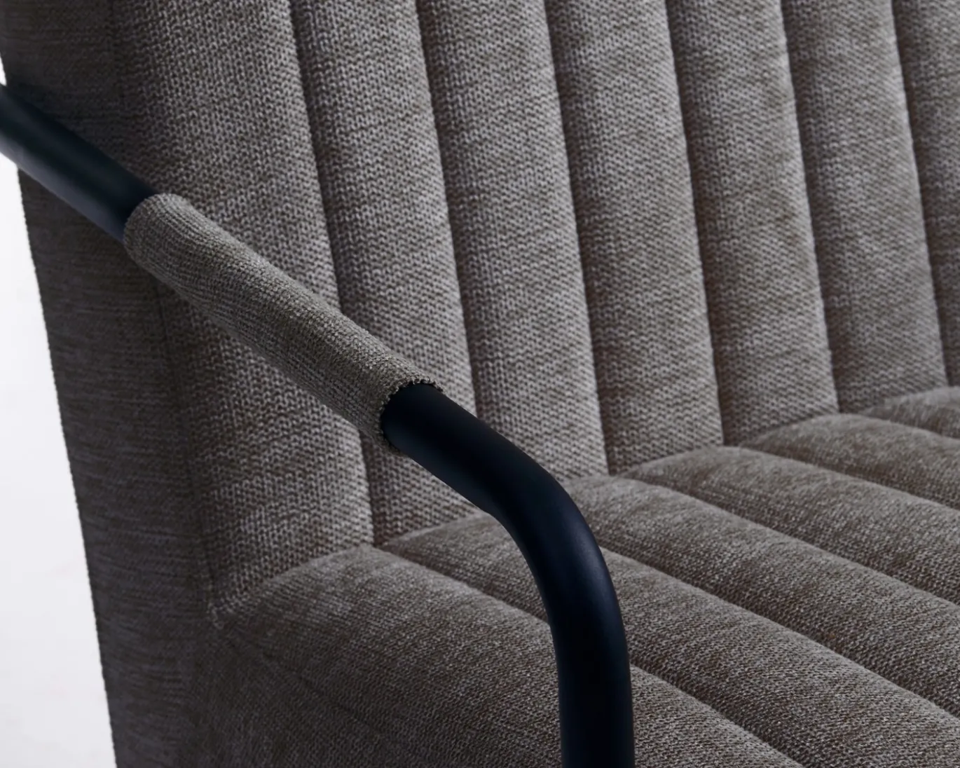 Fauteuil Trout Lounge Donkergrijs - Giga Living